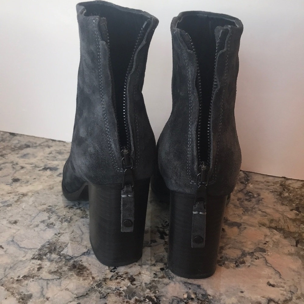 Grey Rag And Bone Suede Boots - image 3